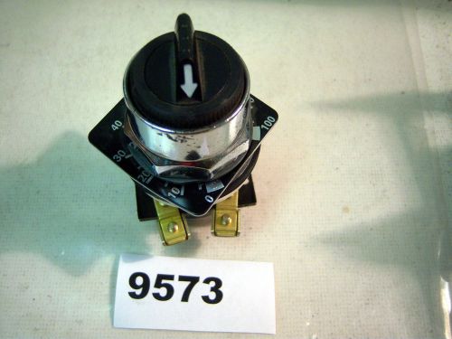 (9573) ge speed switch potentiometer w/ allen bradley rv4naysd502a for sale
