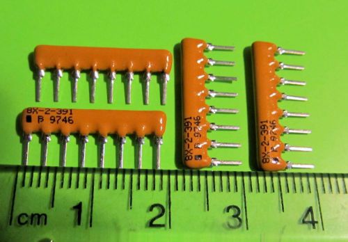 Thick film resistor networks,bourns,4608x-102-391,390 ohm 2% 1w,100ppm,20 pcs for sale