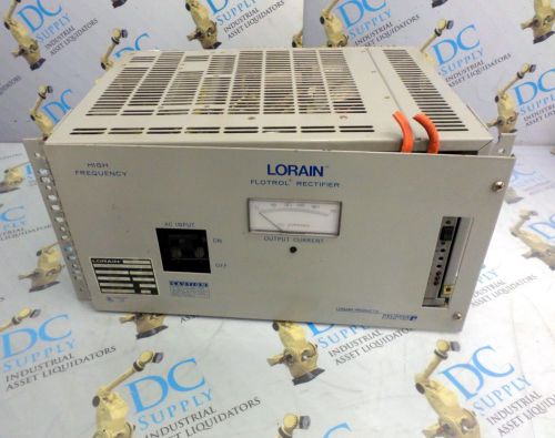 Lorain / reliance flotrol rectifier a50f50 high frequency rectifier for sale