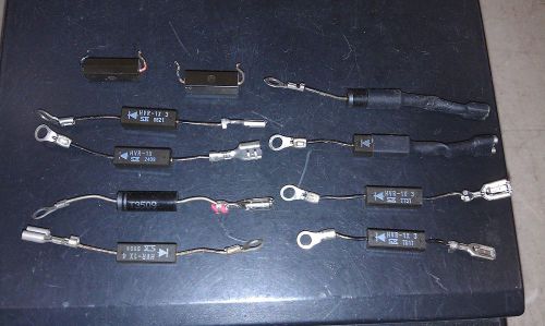 5AA59 SET OF 10 ASSORTED DIODES FROM MICROWAVE OVENS, VERY GOOD CONDITION
