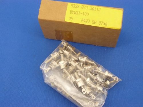 25x  DIODE BYW31-100 BYW31 Fast Rectifier PHILIPS
