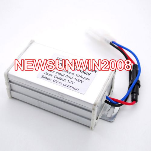 Dc dc converter 72v 60v 48v 36v (30v-90v) to 12v 100wmax vehicles golf carts for sale