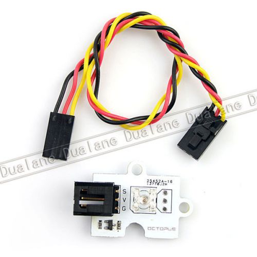 Freaduino octopus yellow light led brick boards module sensor cable for arduino for sale