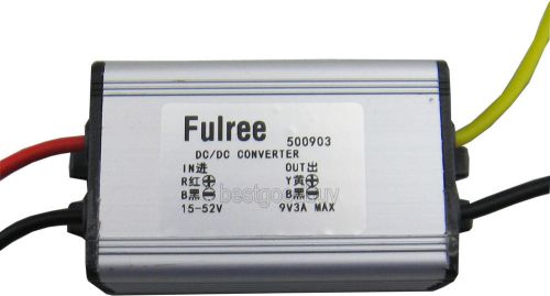 Dc buck converter step down car power supply voltage regulator 24v 36v 48v to 9v for sale