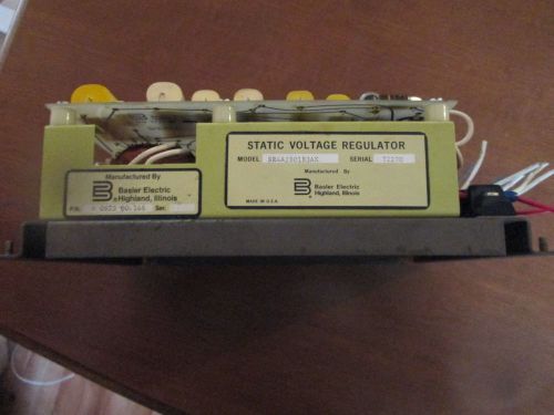 Basler Static Voltage Regulator and Var controller