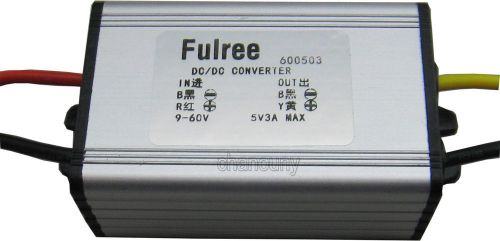 Dc to dc buck power supply converter voltage regulator 12v 24v 36v 48v 60v to 5v for sale