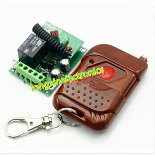 12V 1 channel delay of wireless remote control switch for garage door system