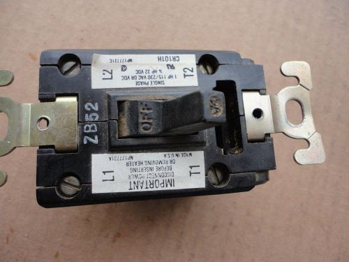 GE  CR101H Manual Motor Starter Switch