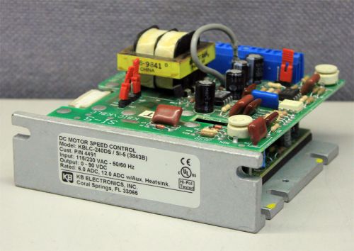 Kb electronics, inc. kblc-240ds dc motor speed control controller for sale