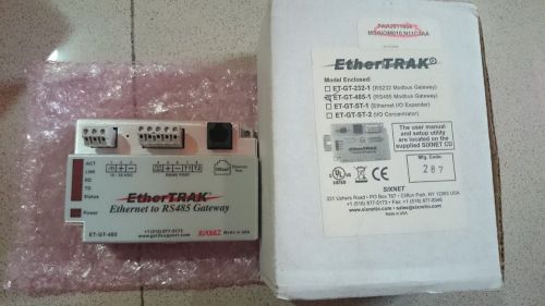 NEW SIXNET EtherTRAK 485-1 RS485 MODBUS GATEWAY ET-GT-485-1