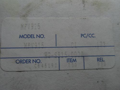 (x5-25) 1 nib electric counters &amp; controls mfv915 relay for sale