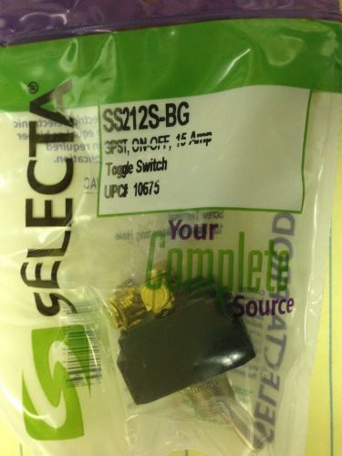 SELECTA SS212A-BG TOGGLE SWITCH  QUAN 11 New in Bags