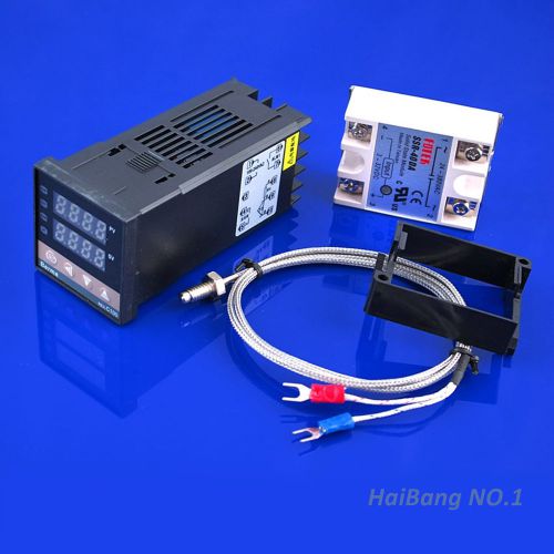 Rex-c100 dual pid f/c digital temperature control controller thermocouple new y8 for sale