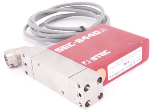 Stec sec-8440s 1 slm 1/4” vcr argon ar gas mass flow controller mfc 8000 series for sale