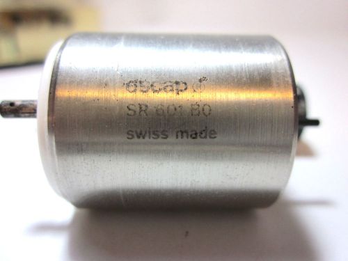 Escap Micro DC Motor 26mm Diameter SR-601-BO, 1.5mm Shaft, 468 Swiss Portescap