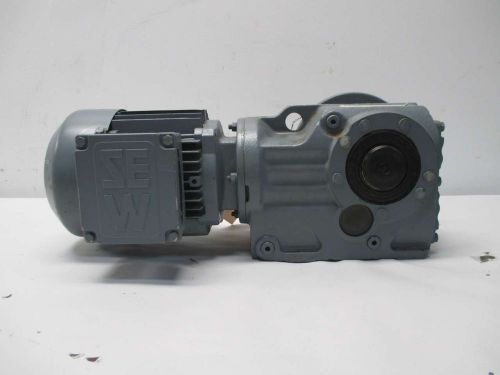 New sew eurodrive kaf37 dt71d4/tf 0.37kw 460v 29.96:1 56rpm gear motor d408506 for sale