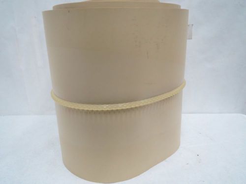 New mol belting tut-2 center groove plastic conveyor 480x18in belt b257684 for sale