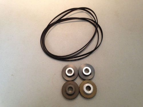 Pullies, timing 35 tooth, xl031 metric belt tooth configuration, 16mm bore, ss for sale