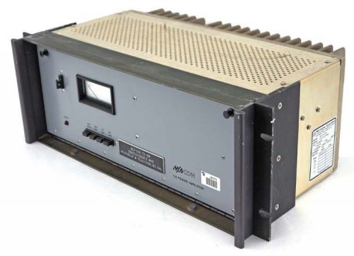 Ma-com macom ma12j-tx 7ji industrial studio broadcasting power amplifier unit 4u for sale
