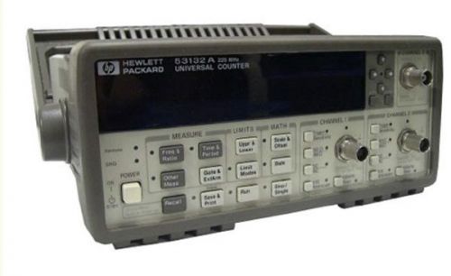Agilent HP 53132A RF and Universal Frequency Counters 225 MHz 12 Digit