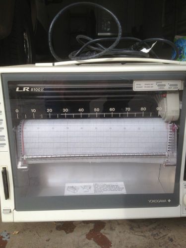 Yokogawa LR8100E chart recorder