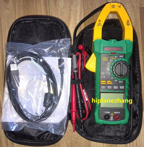 True rms inrush current clamp meter 6kcounts dc ac v/a ohm cap freq. ncv usb for sale