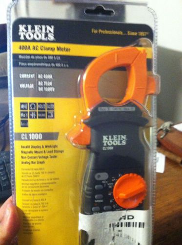 Klein tools cl1000 ac clamp meter 400 amp for sale