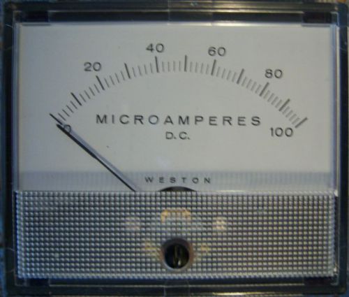 Vintage D.C. Microamperes Guage - New In Box
