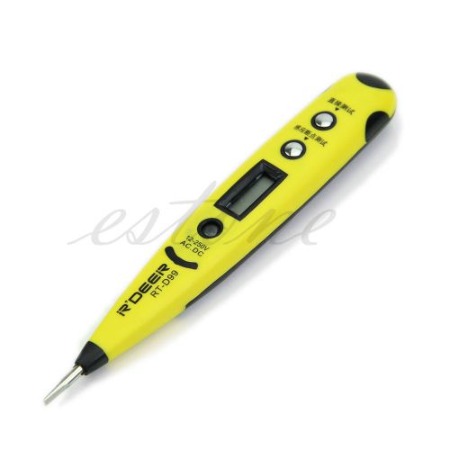 Hot seller display detector electricity power tester pen tool  rt-d99 lcd for sale