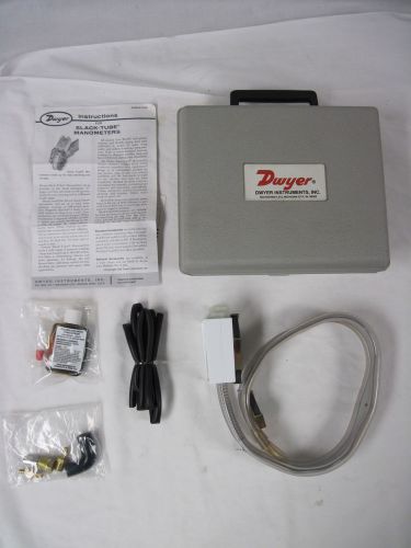 Dwyer slack-tube manometer 1212 pressure test kit ao for sale