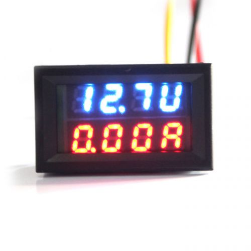 Dual LED DC Digital Ammeter Voltmeter LCD Panel Amp Volt Meter 5A 30V Special