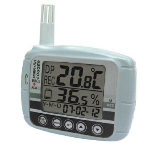 Az8808 temperature and humidity recorder large lcd display brand new az-8808 for sale