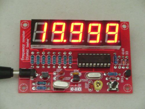 1Hz-50MHz Digital LED Crystal Oscillator Frequency Counter Tester Meter Kits