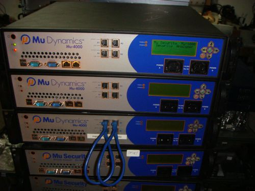 Mu Dynamics Mu-4000 Network Performance and Security Aanalyzer *N25