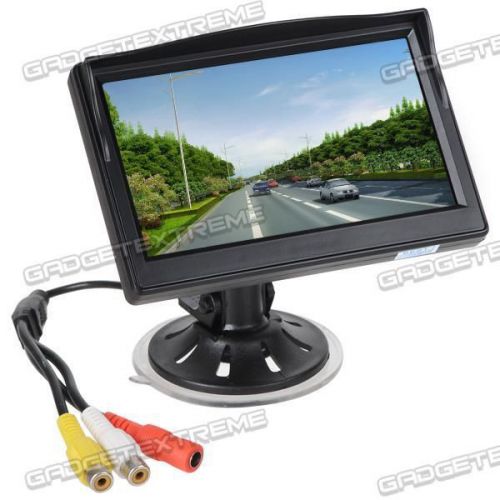 5 inch security lcd car rear view mirror monitor headrest tft monitor ge for sale