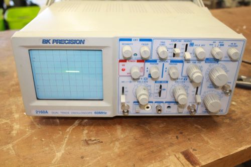 BK Precision 2160A 60MHz Dual Trace Analog Oscilloscope