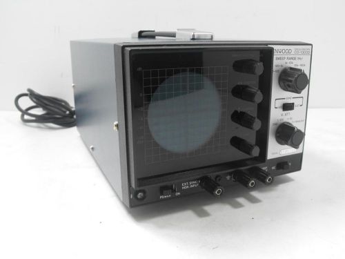 Kenwood Model CO-1303D Oscilloscope Very Nice! (Tested and Working)