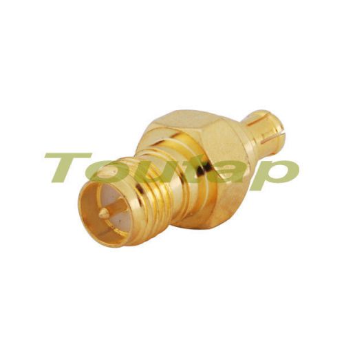Rp-sma female jack to mcx male plug rf coaxial adapter connector convertor for sale