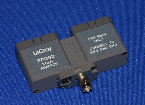 LECROY PP092 2 Gs/s Adaptor for 9354 Oscilloscope Very Good