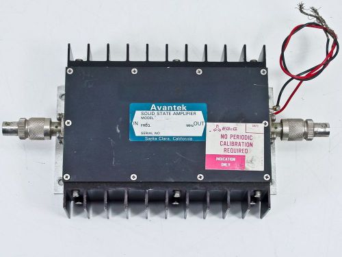 Advantek  AV - 5T   Solid State Amplifier RF In and Out 28 Volts
