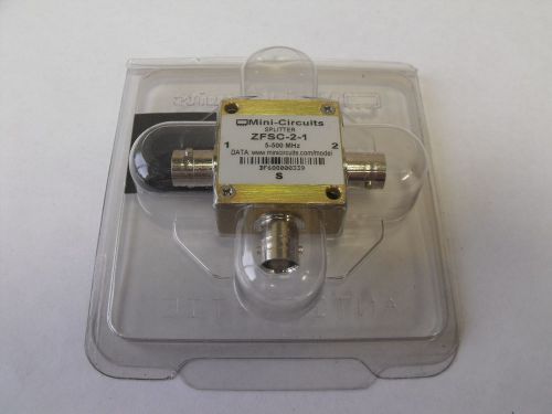 MINI-CIRCUITS ZFSC-2-1 2-Way Power Splitter / Combiner 5 - 500MHz