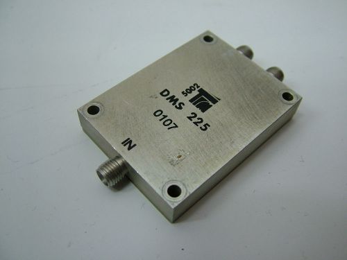 RF SPLITTER 0.5 - 4GHz 30W DMS225 VSWR 1.3:1  2 WAY