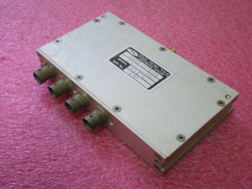 AEL / ELISRA 4-Way Power Splitter / Divider 1.5-30 MHz RF