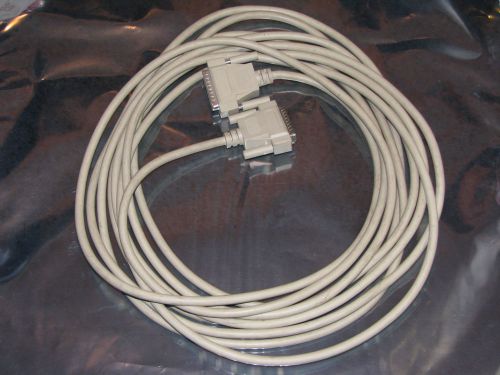 Parallel Data Cable ~ 20&#039; in length DB25. Male to Male