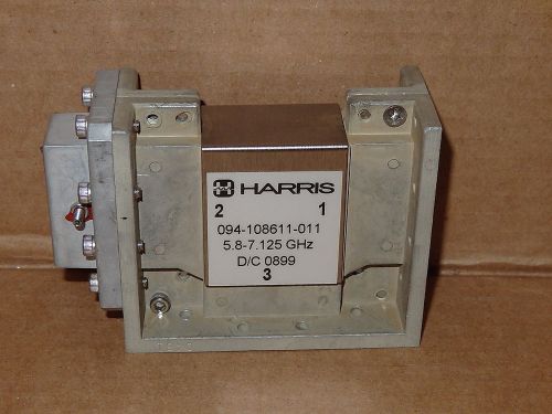 Harris 094-108611-011 circulator farinon termination sd-80862 5.8-7.125 ghz for sale