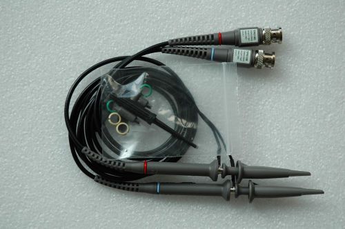2x 100MHz Oscilloscope Scope analyzer Clip Probe test leads kit for HP Tektronix