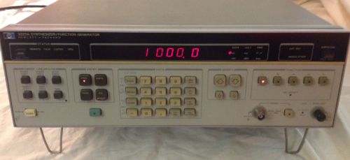 3325A 002 HP/Agilent Synthesizer/Function Generator (2 Each)