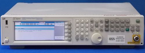 Agilent / hp n5181a w/506/unt/unu, mxg rf analog signal generator, 250kh - 6ghz for sale