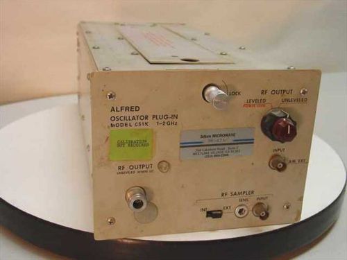 Alfred 651K  1-2 Ghz Oscillator Plug-in - Vintage Collectable