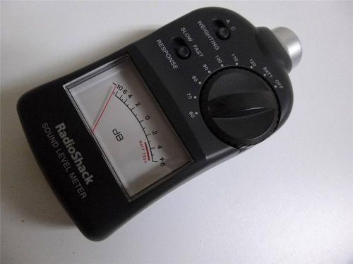 Hard to Find 7-Range Analog Display Sound Level Meter 330-4050 by RadioShack